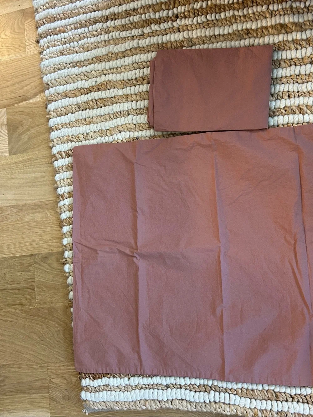 Quince Full Fig Clay ORGANIC COTTON Fitted Sheet & 2 pillowcases